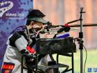 男子300米标准步枪三种姿势个人赛：中国选手惠子程夺冠